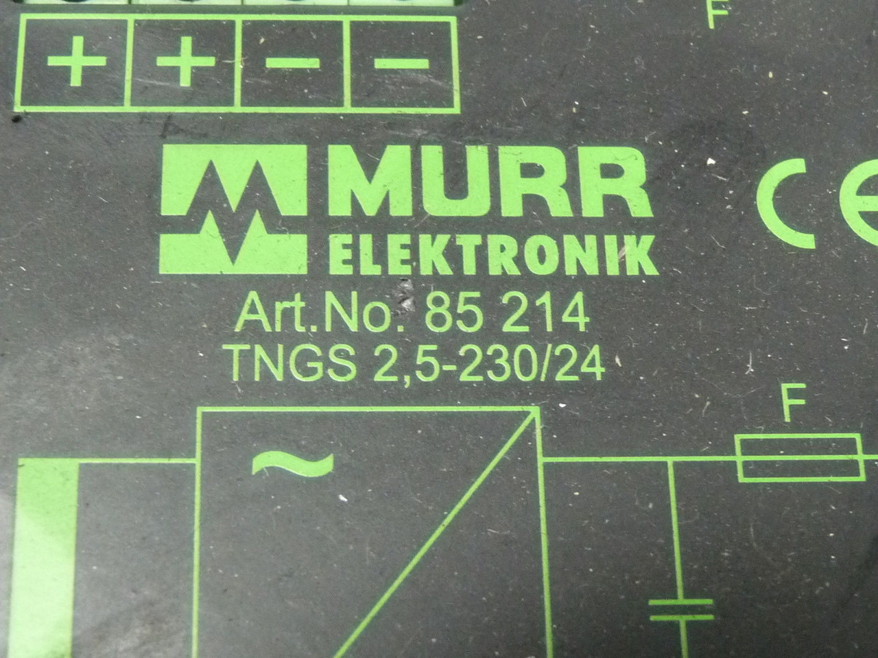 Murrelektronik TNGS5-230/24 Power Supply 230-400VAC 50/60Hz 24VDC 6.3A USED