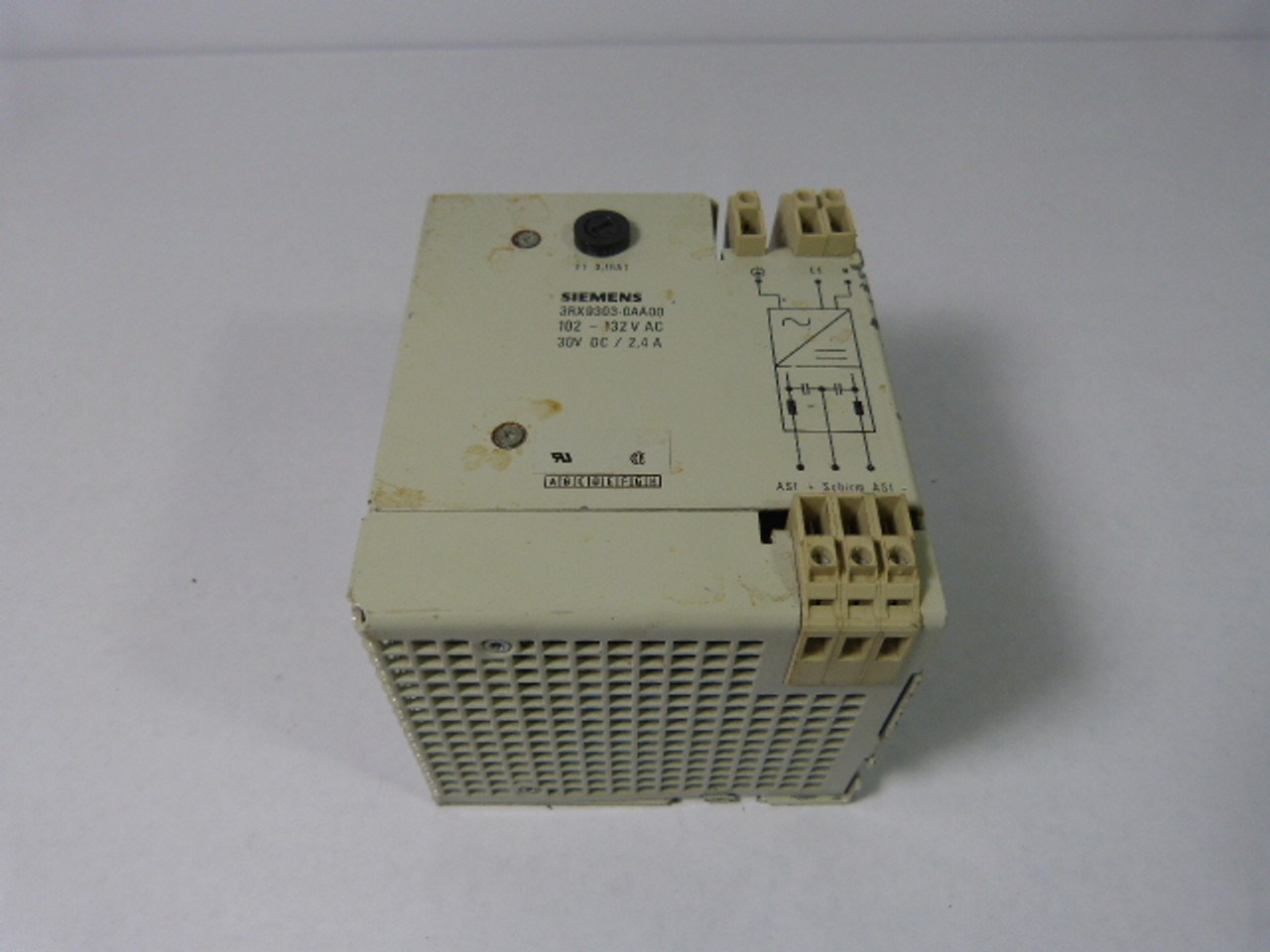 Siemens 3RX9303-0AA00 Power Supply 2.4Amp 30VDC USED