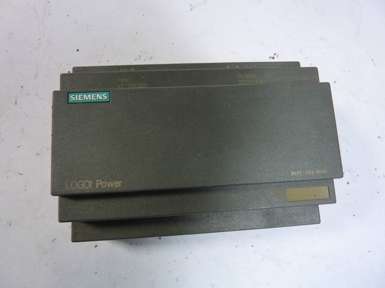 Siemens 6EP1322-1SH01 Power Supply 12VDC 120/230V USED