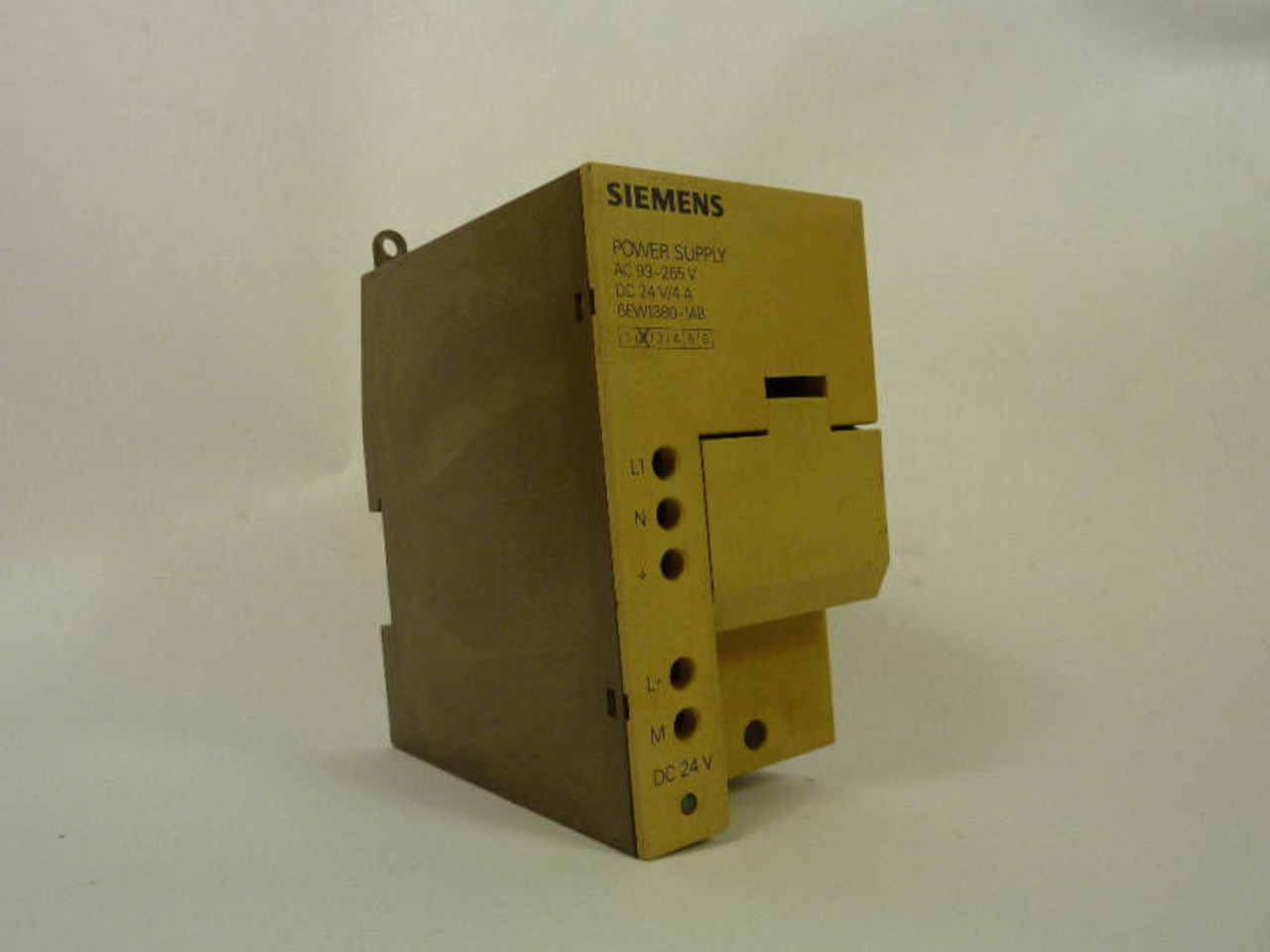 Siemens Power Supply 93-265VAC 24VDC 4A 6EW1380-1AB USED