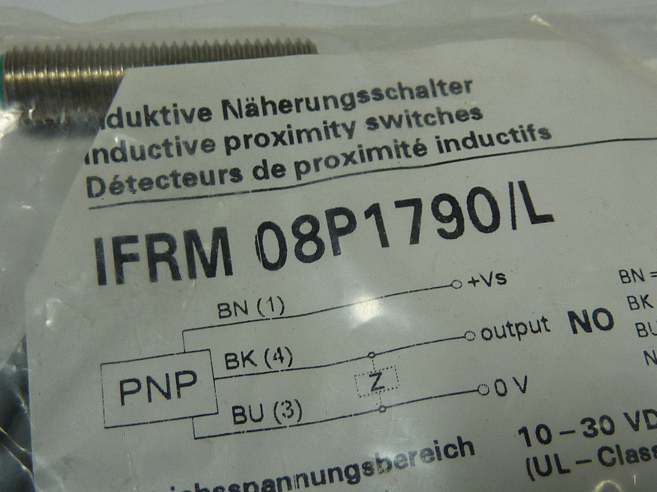 Baumer IFRM-08P1790/L Proximity Switch ! NWB !