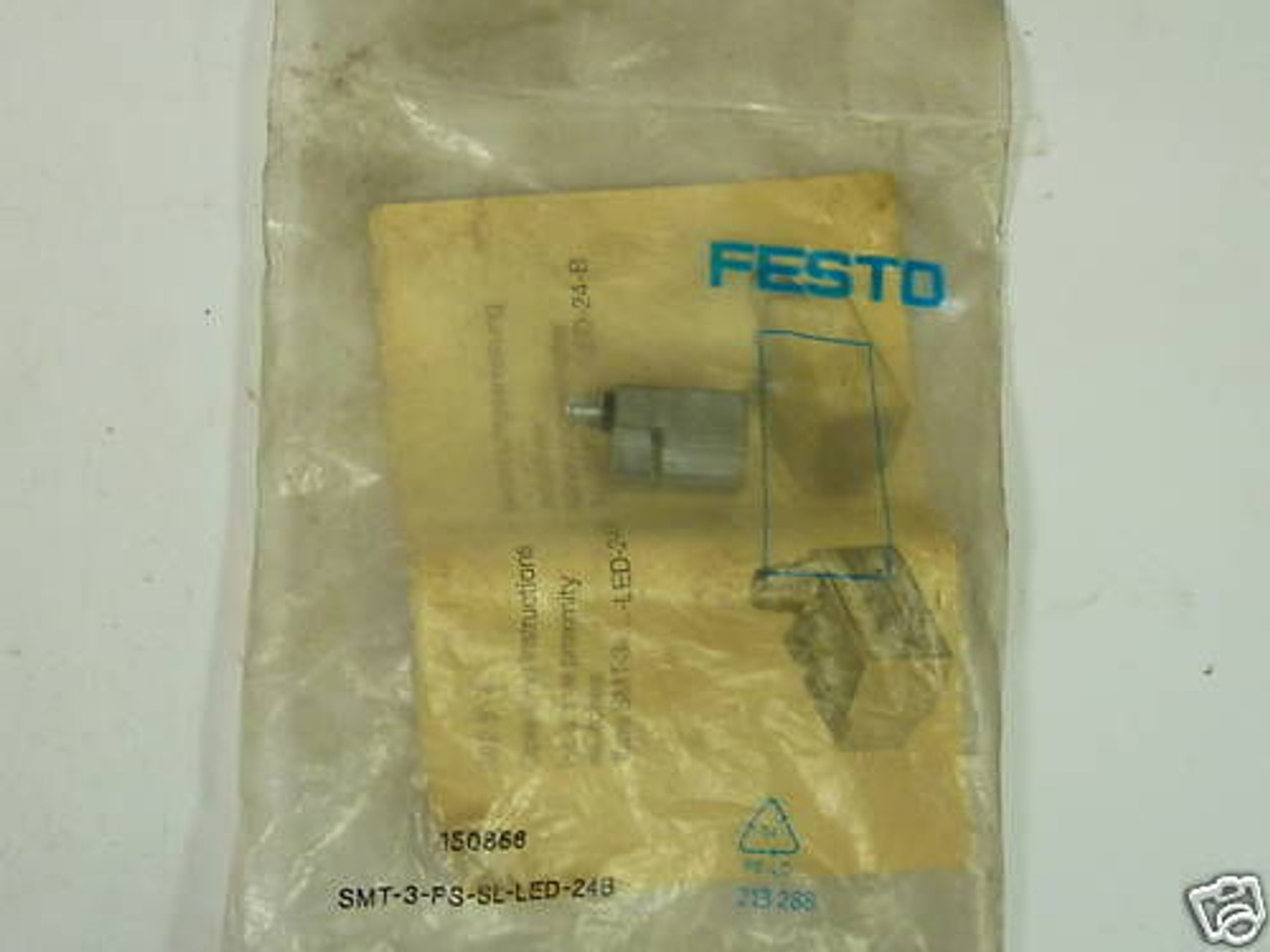 Festo 150868 SMT-3-PS-SL-LED-24B Inductive Proximity Switch *Obsolete* NWB