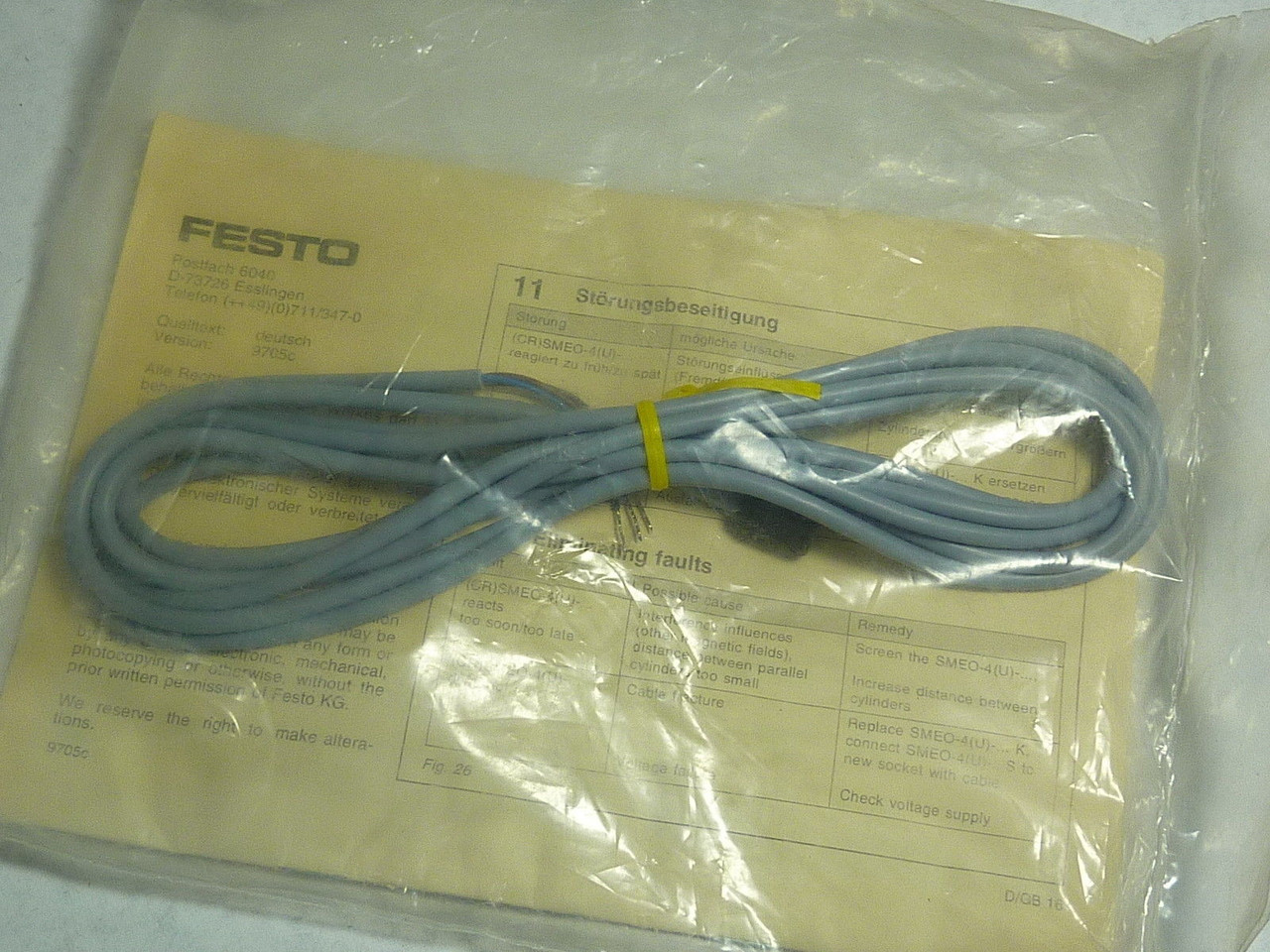 Festo SMEO-4U-K-LED-24 Proximity Sensor 12-30VAC/DC ! NEW !