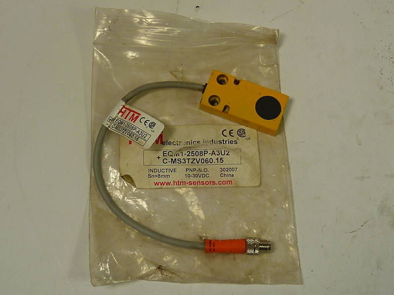 HTM Inductive Proximity Sensor EQM1-2508P-A3U2 ! NEW !