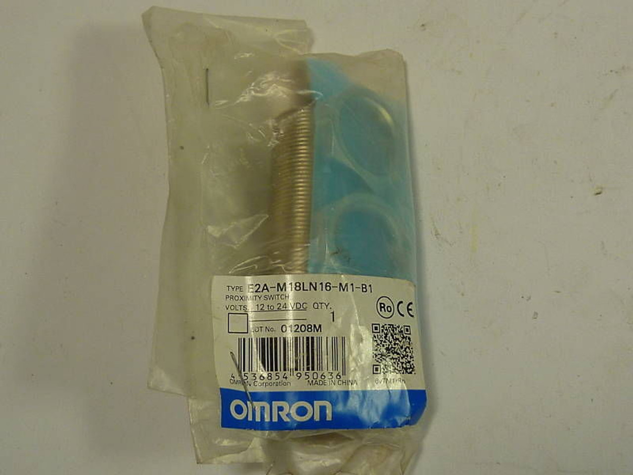 Omron Proximity Switch 12-24VDC E2A-M18LN16-M1-B1 ! NEW