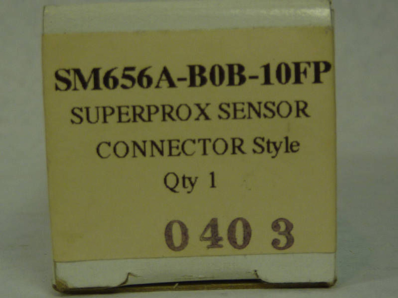 Hyde Park Ultrasonic Analog Sensor SM656A-B0B-10FP !NIB