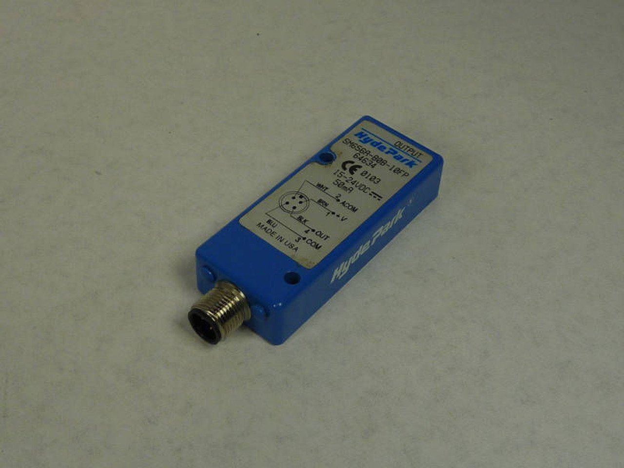 Hyde Park Ultrasonic Analog Sensor SM656A-B0B-10FP USED