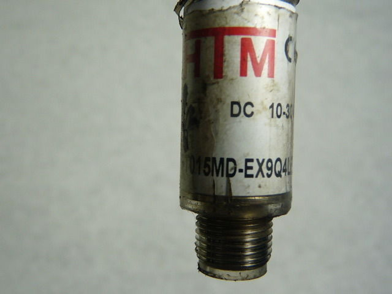 HTM M18B-T015MD-EX9Q4LE Through-Beam Cylindrical Emitter DC 15m Range USED