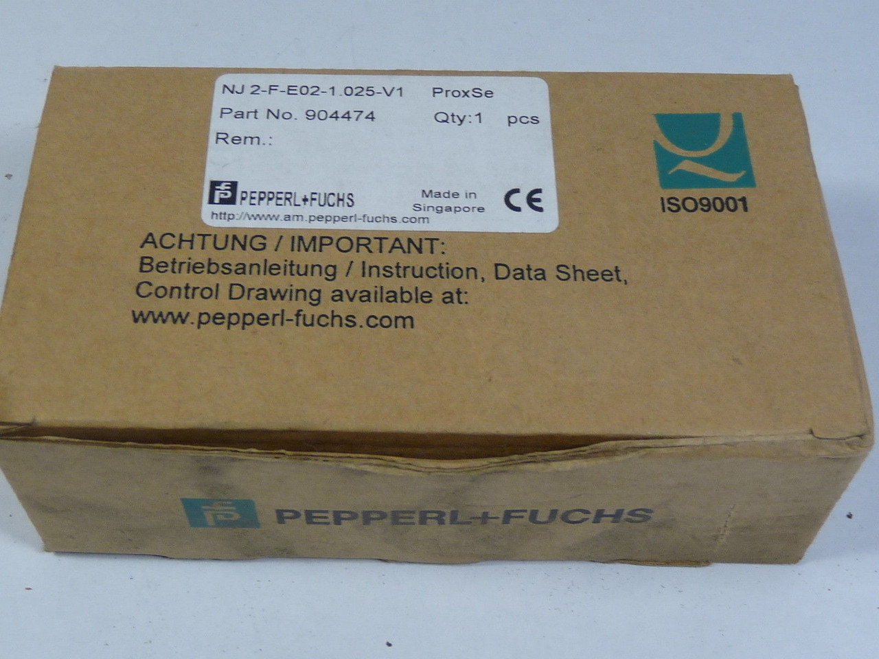 Pepperl+Fuchs 904474 Inductive Sensor DC NEW