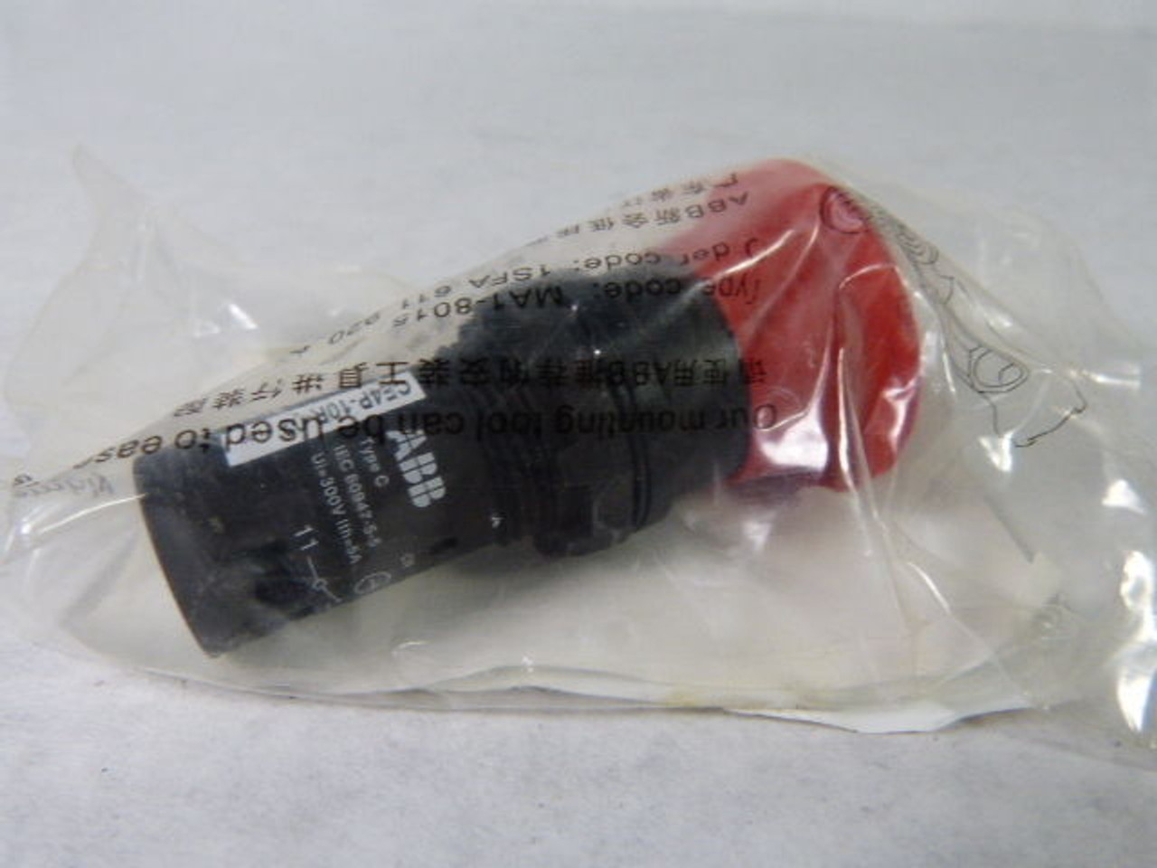 ABB 1SFA619557R1051/CE4P-10R-02 Emergency Stop Button ! NEW !