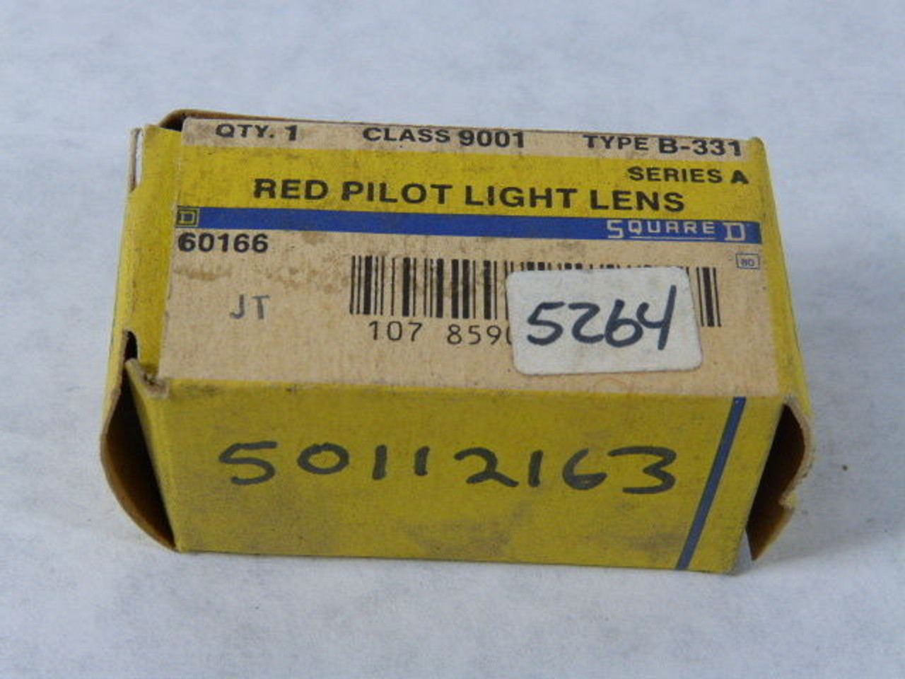 Square D 9001-B-331 Pilot Light Lens Red ! NEW !