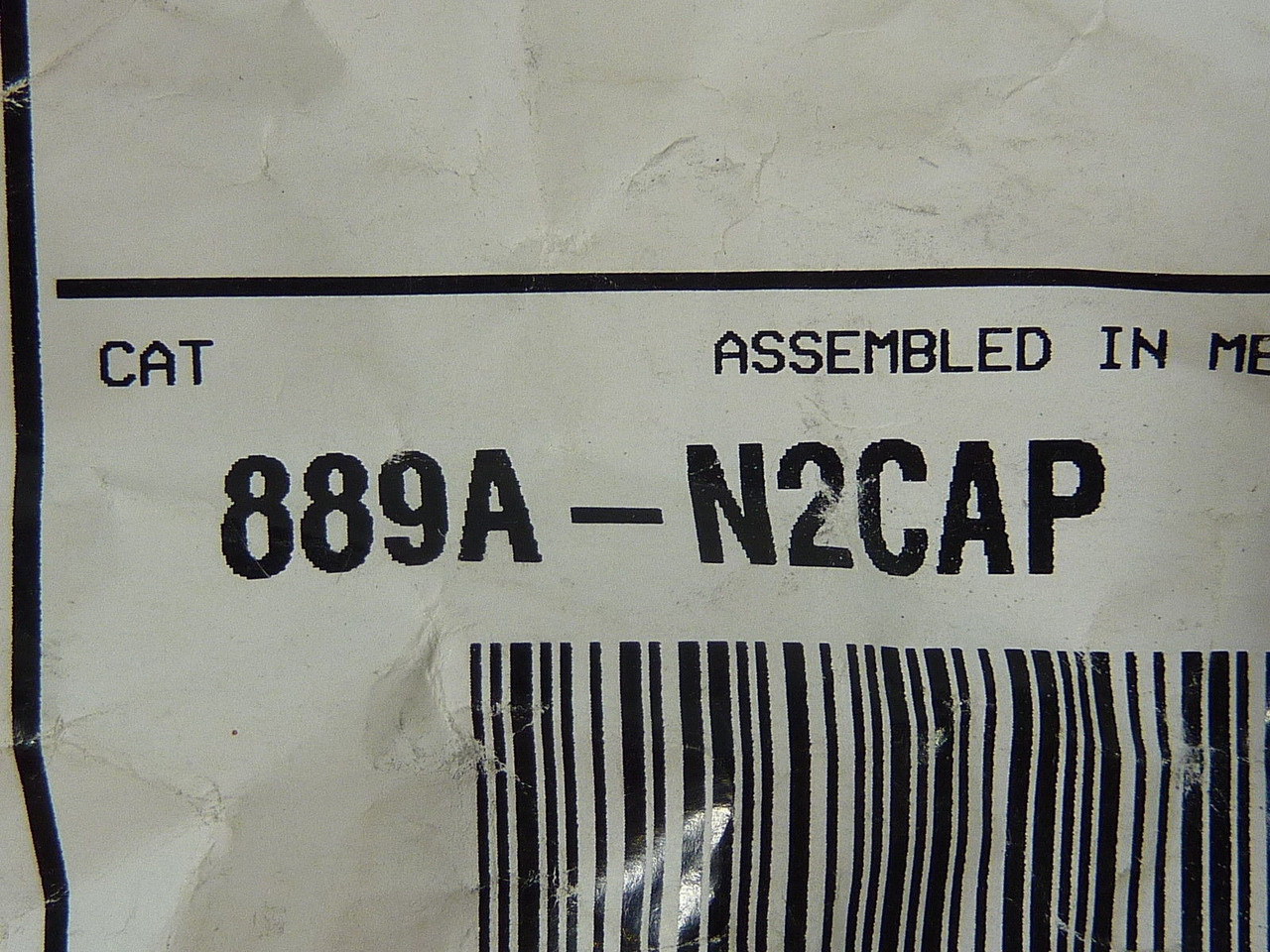 Allen-Bradley 889A-N2CAP Sealing Cap ! NEW !