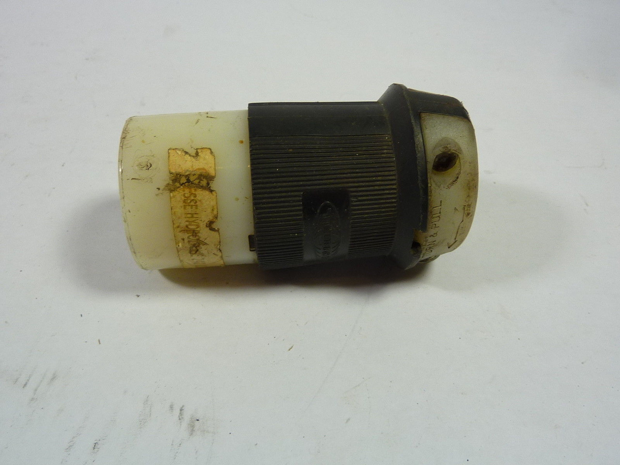 Hubbell HBL2623CN Receptacle 30A 250V 3W 2P USED