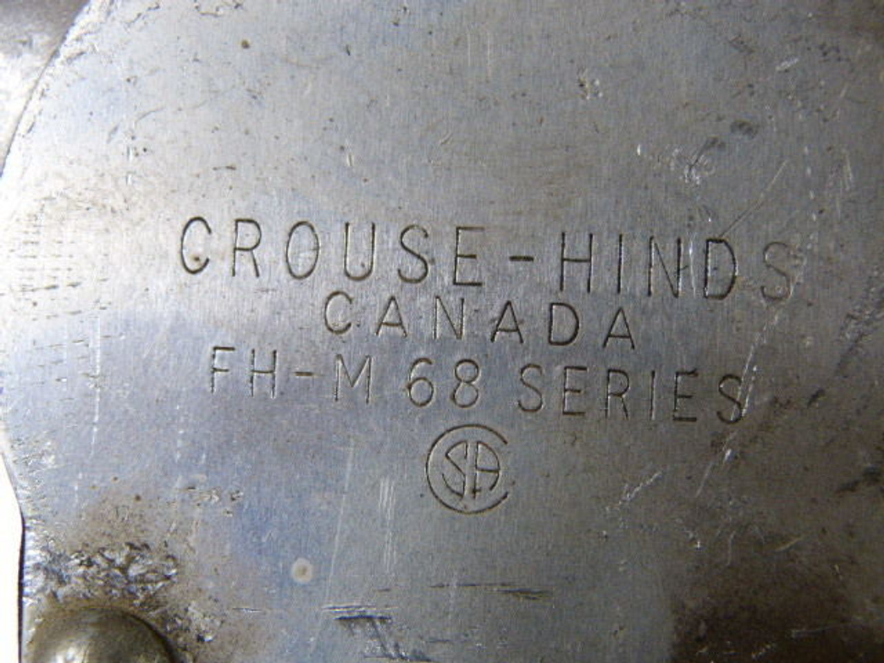 Crouse-Hinds FH-M68 Conduit Outlet Junction Body USED
