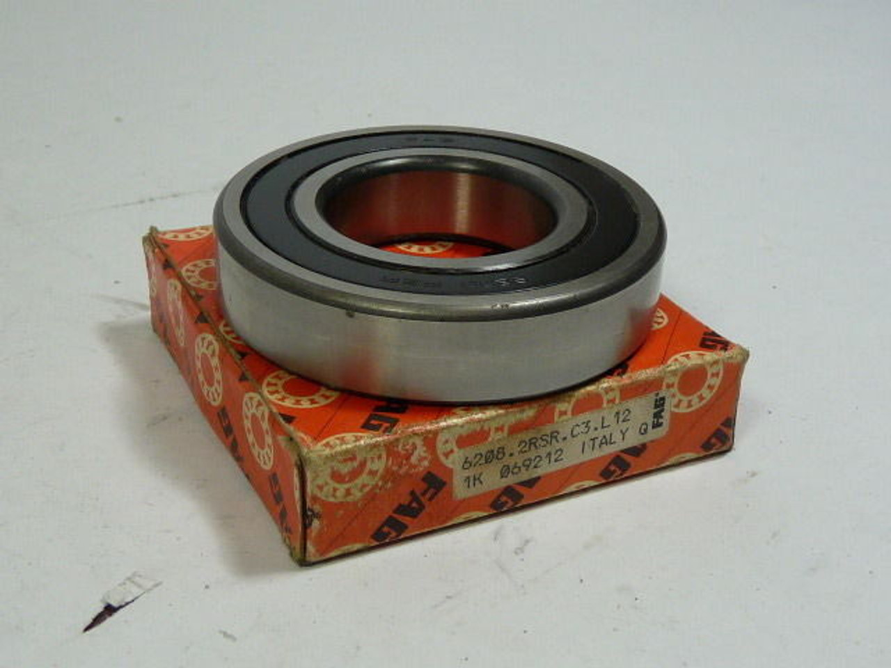 Fag 6208-2RSR-C3-L12 Bearing 40x80x18mm Sealed ! NEW !