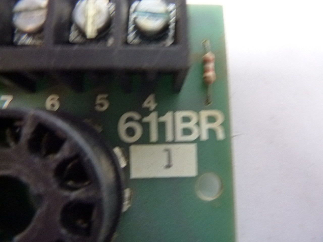RDI 611BR Relay Socket 11 Pin Octal Base USED