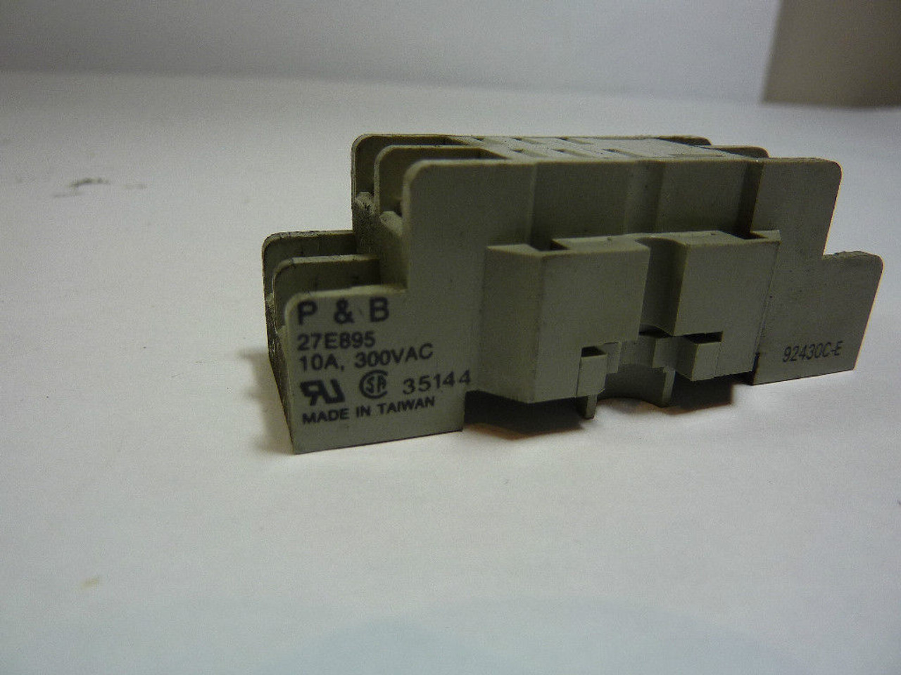 Potter & Brumfield 27E895 Relay Socket 8 Blade USED