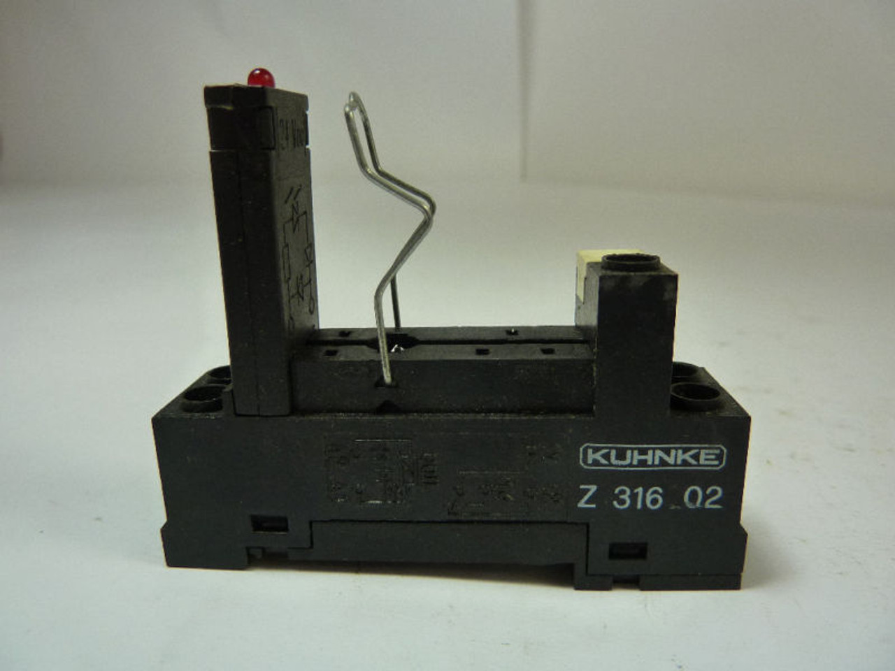 Kuhnke Z316.02 Relay Socket 24VDC USED