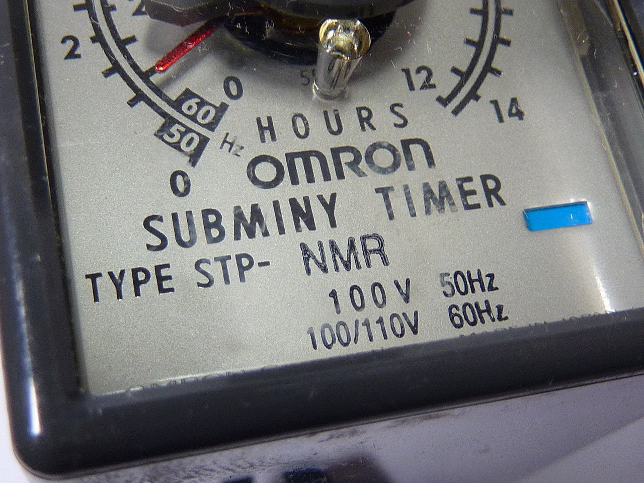 Omron STP-NMR Time Delay Relay 50/60Hz 100/110V USED