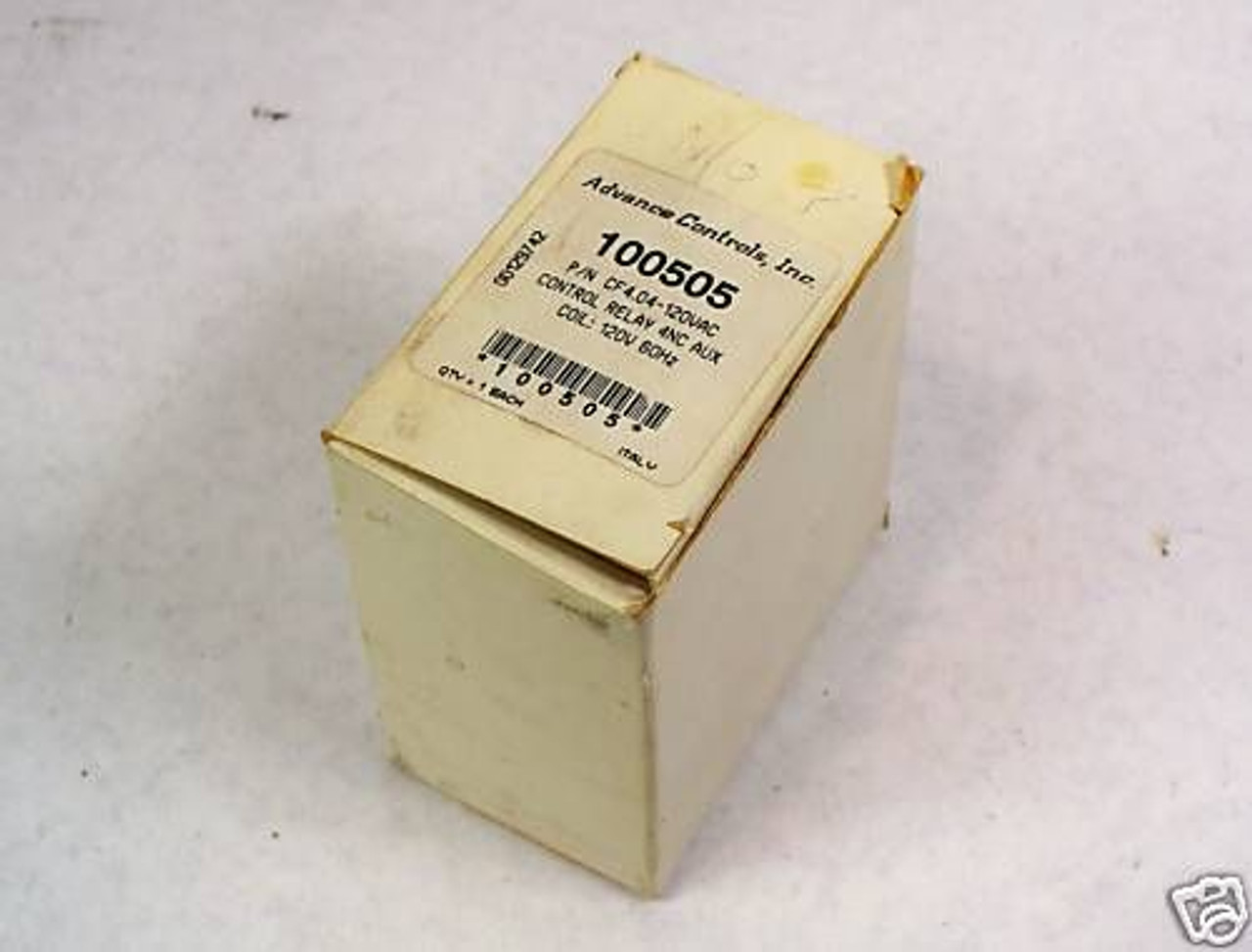 Lovato 11 CF4 40 12060 Control Relay 120VAC 4NO ! NOP !