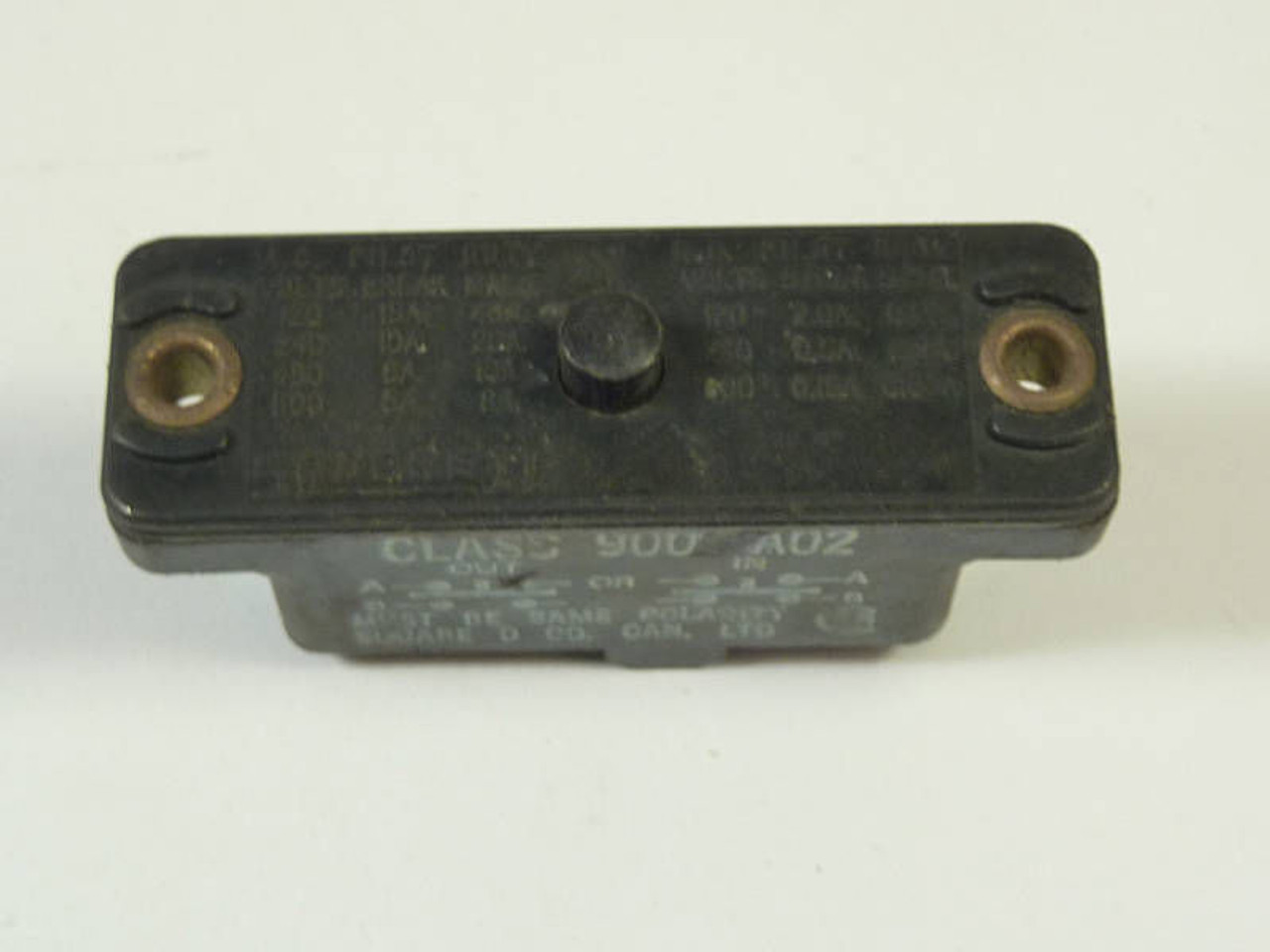 Square D Relay Connector 900 A02 USED