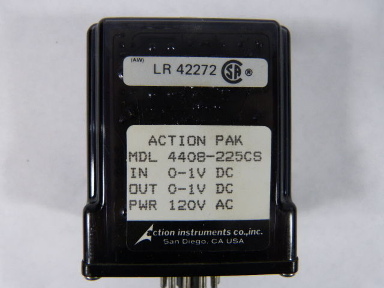 Action-Pak 4408-225CS Relay 120VAC 60Hz ! NEW !