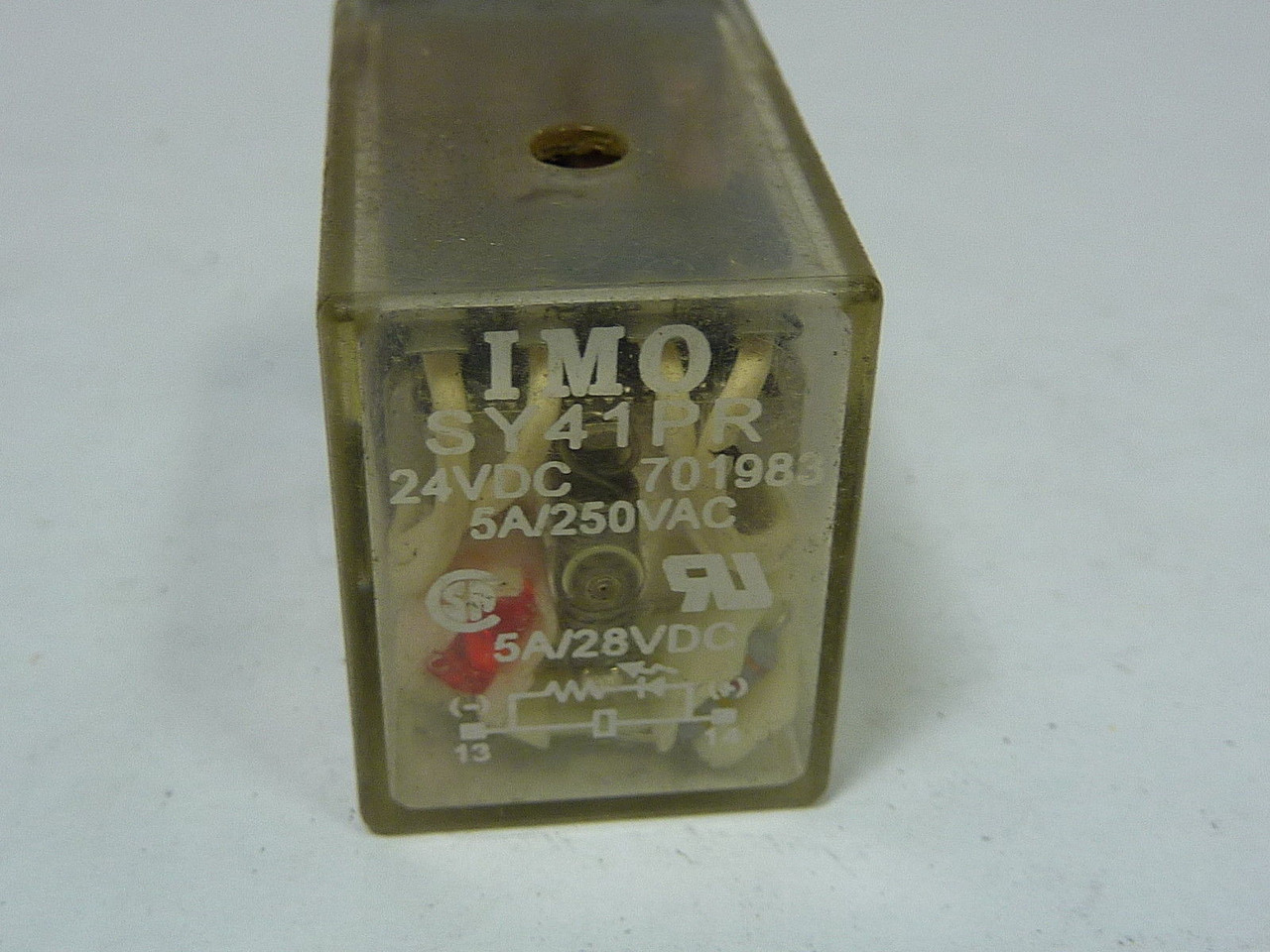 IMO SY41PR Relay 24VDC 5A USED