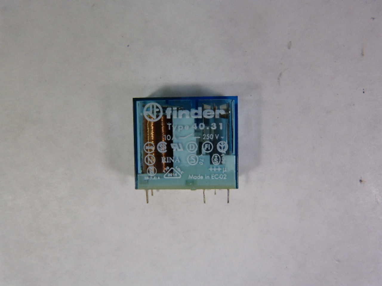 Finder 40.31 Plug In Relay 24 VDC USED