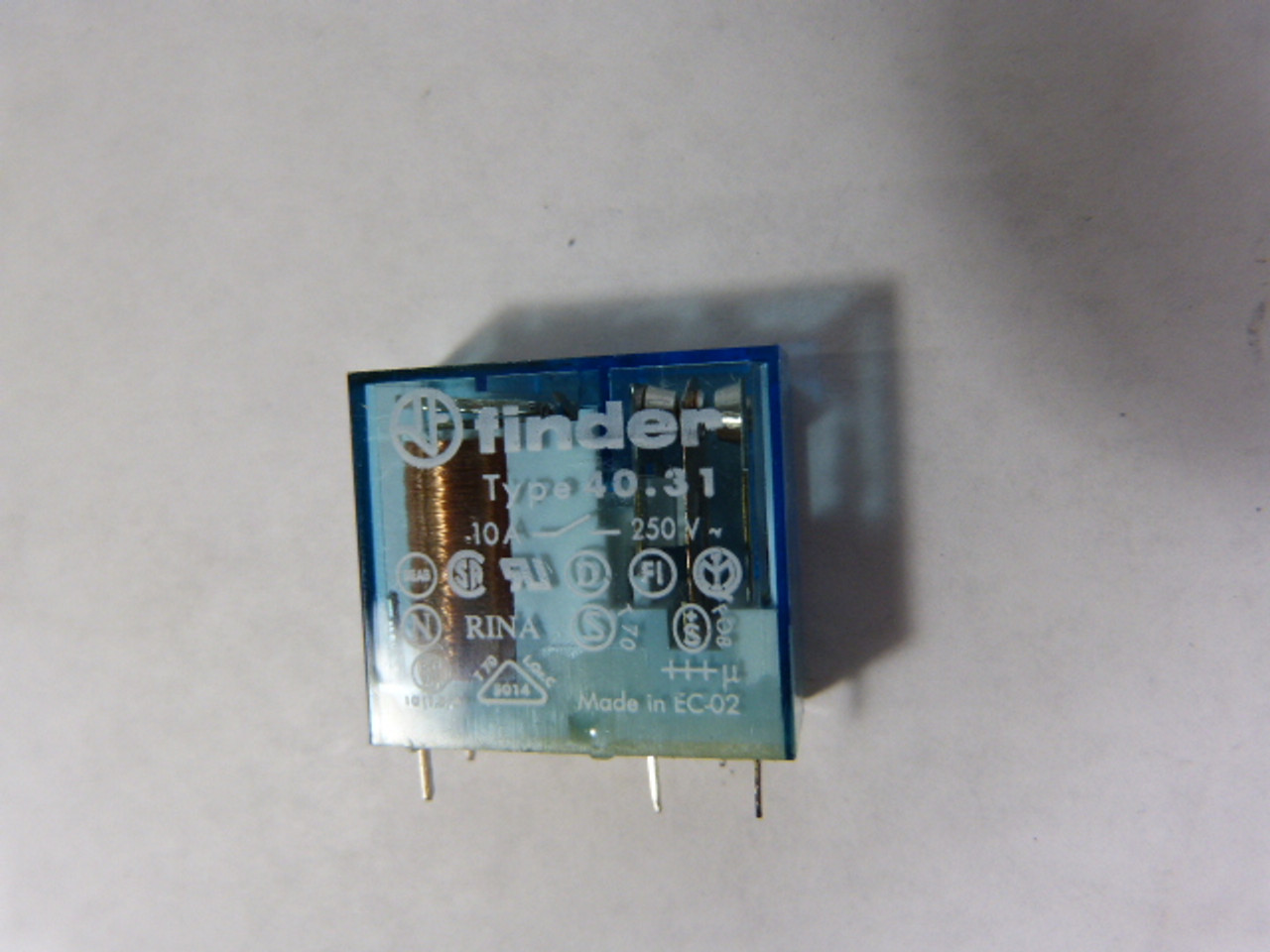 Finder 40.31 Plug In Relay 24 VDC USED