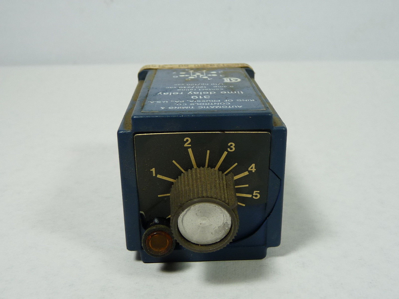 ATC 319B101Q1C Time Delay Relay 0-6 Sec 120VAC 8-Pin USED