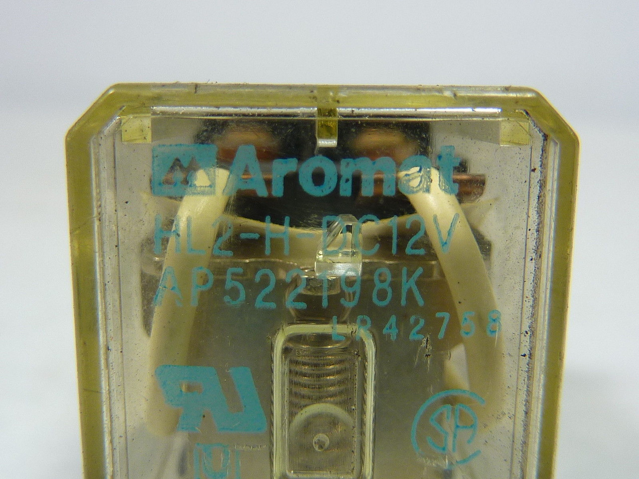 Aromat HL2-H-DC12V Relay 12VDC 10A 1/3HP USED