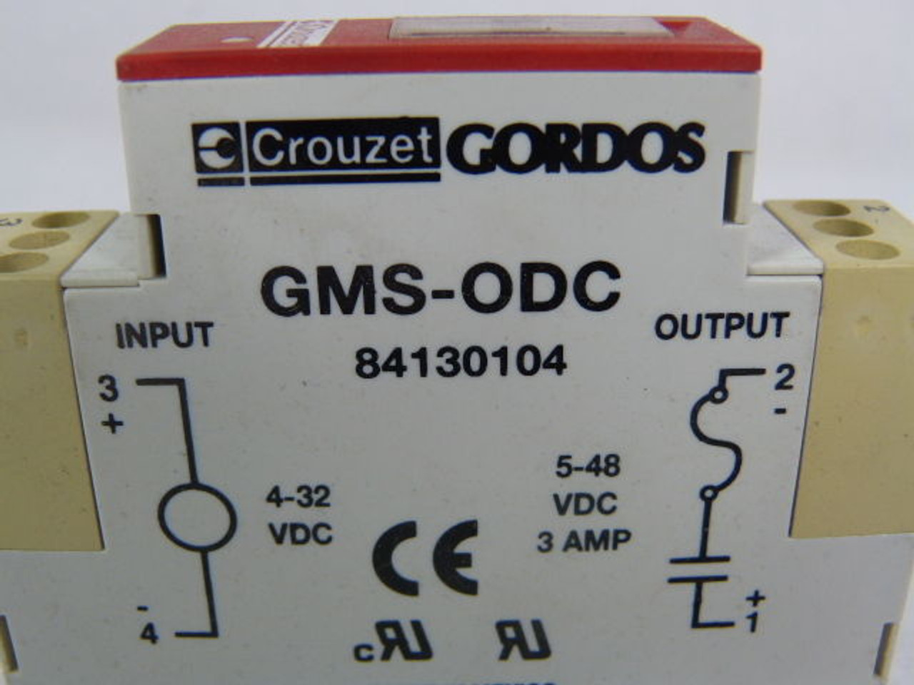 Crouzet Gordos GMS-ODC Relay Module 5-48VDC 3A USED