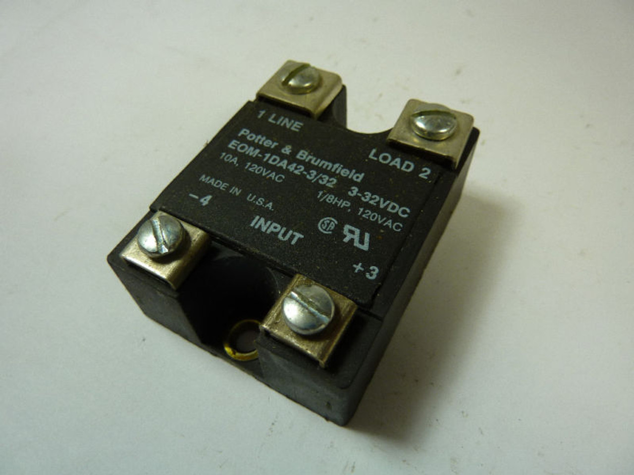 Potter Brumfield EOM-1DA42-3/32 Relay 3-32VDC USED