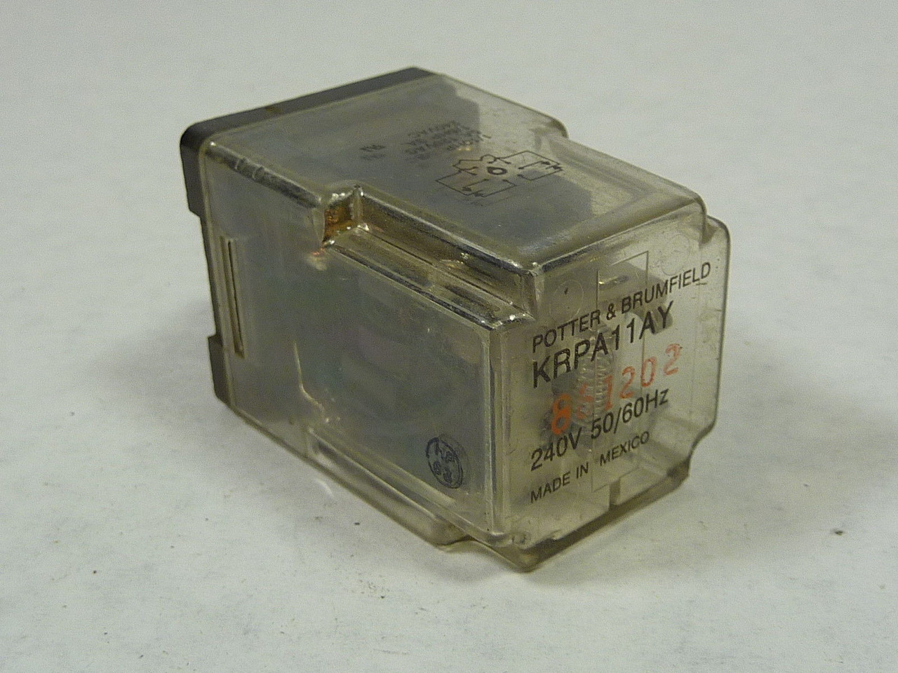 Potter & Brumfield KRPA11AY-240 General Purpose Relay 240V USED