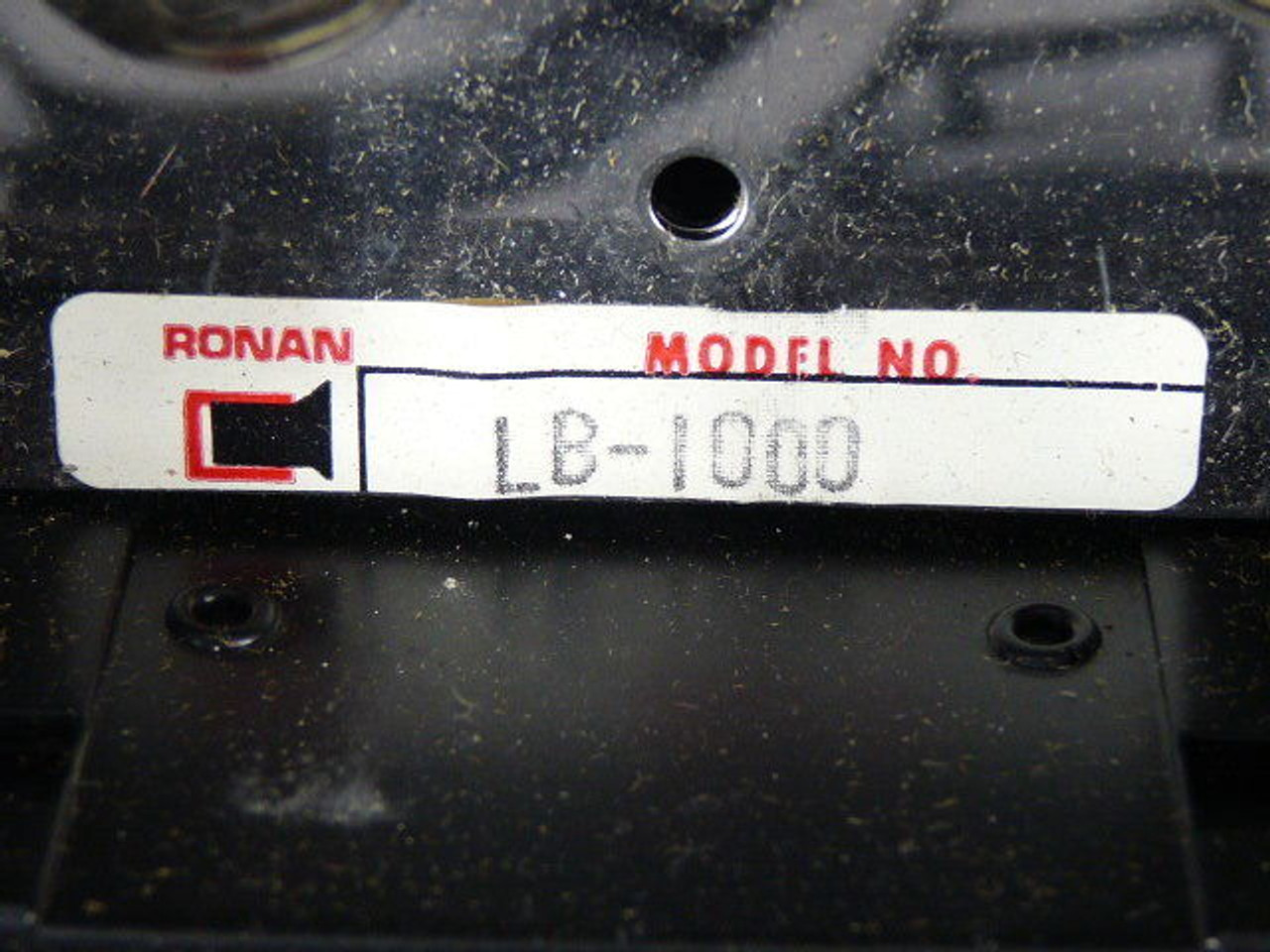 Ronan LB-4000 Indicating Light Box Lamp Cabinet Assembly 2W/Light Box USED