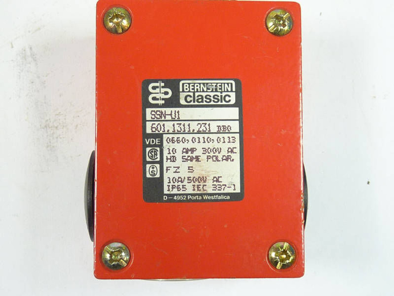 Bernstein Classic Safety Switch 10A SSN-U1 ! NEW !