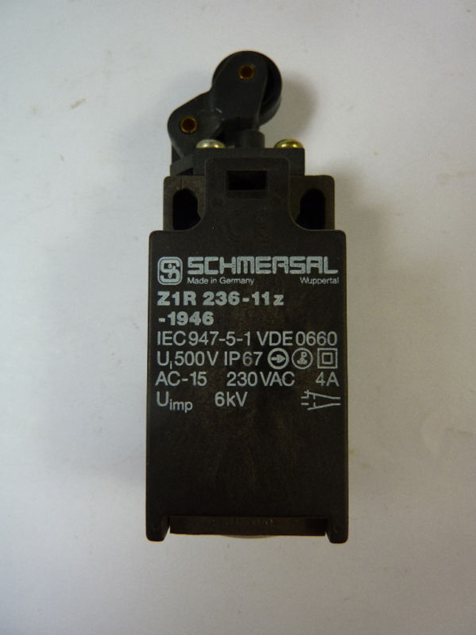 Schmersal Z1R236-11Z-1946 Interlock Safety Switch 230V USED