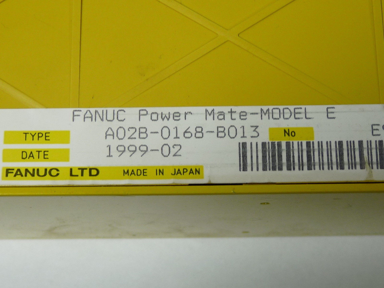 GE Fanuc A02B-0168-B013 Power Mate Servo Drive Model E USED