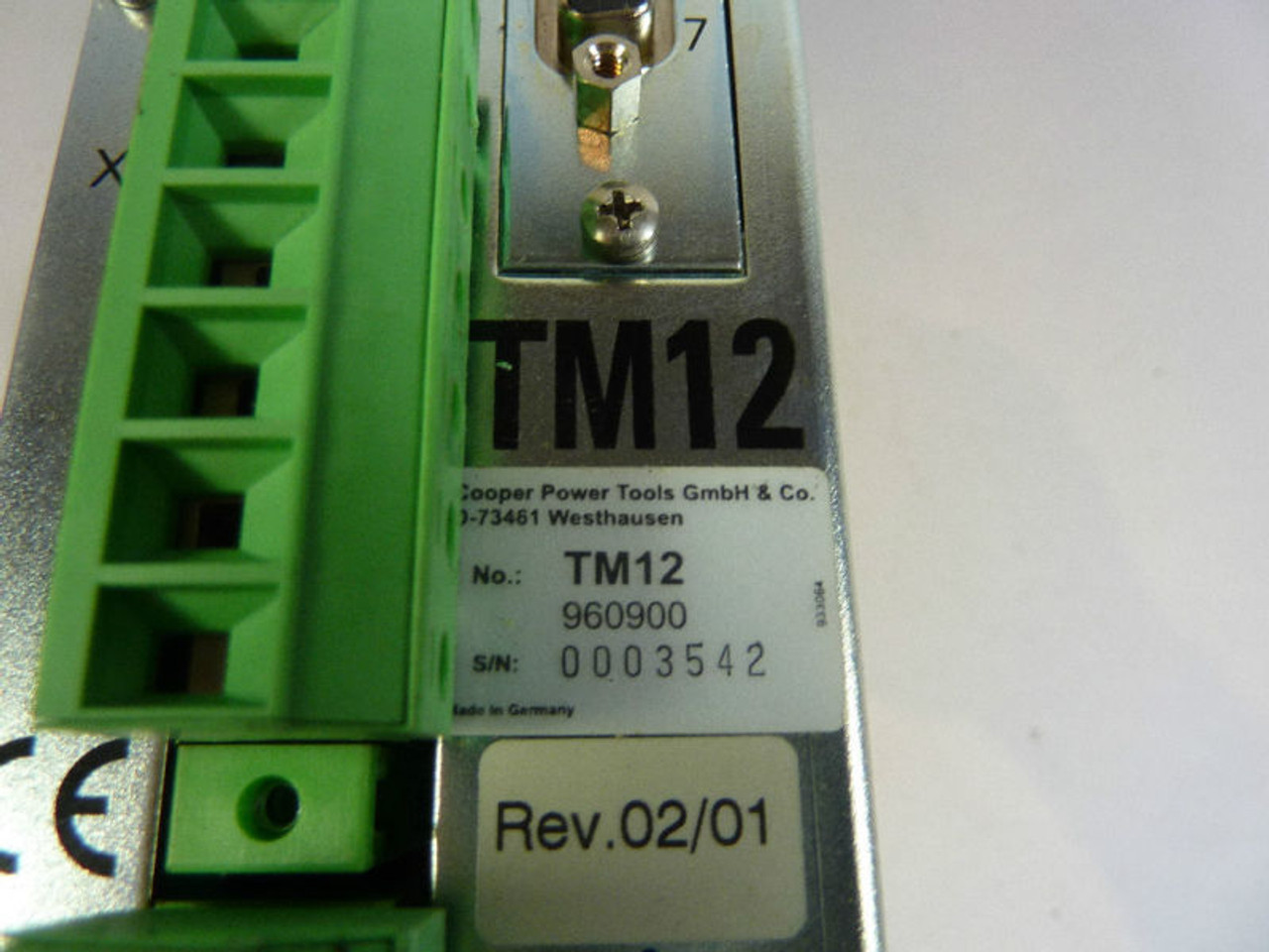 Cooper Tools TM12 Servo Module USED