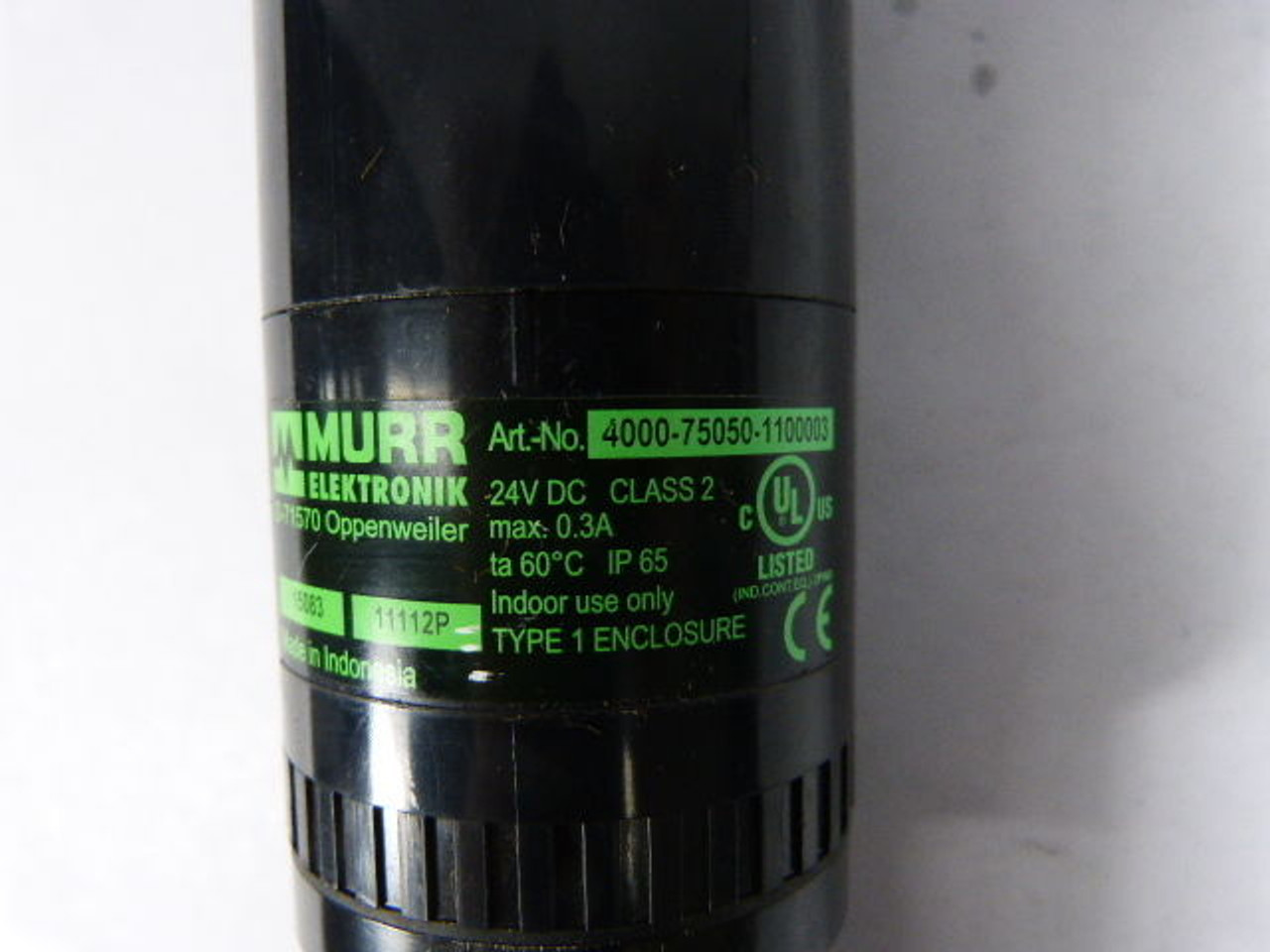 Murrelektronik 4000-75050-1100003 Stack Light Base 24VDC USED