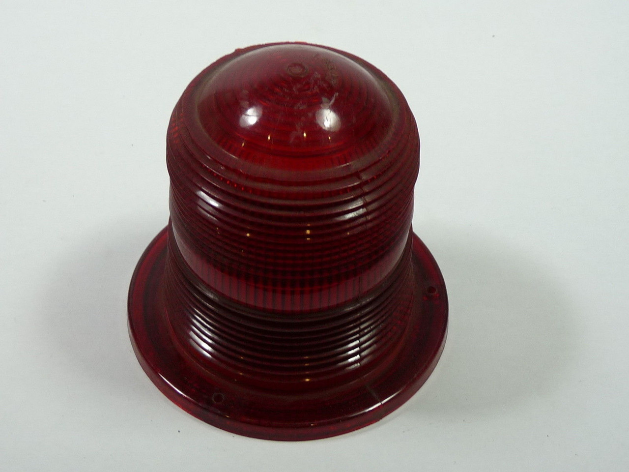 KD Lamp LS-347 Red Beacon Dome Lens USED