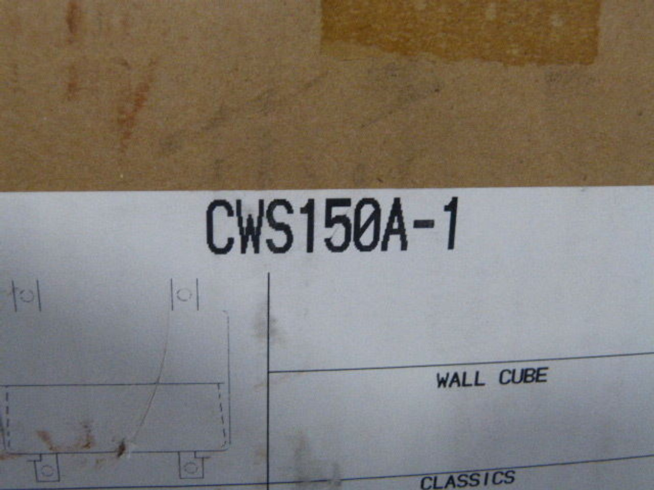 Keene CWS150A-1 Classic Photometric WallCube 150W HPS Clear ED17 ! NEW !