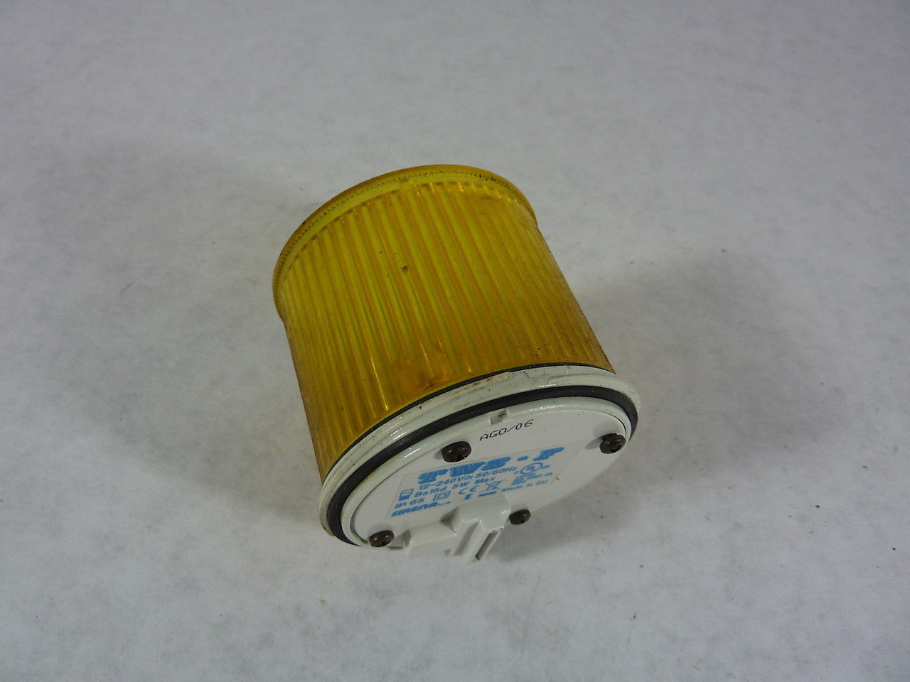 Sirena TWS-F/Y Stackable Light  Yellow 50/60HZ 12-240V USED