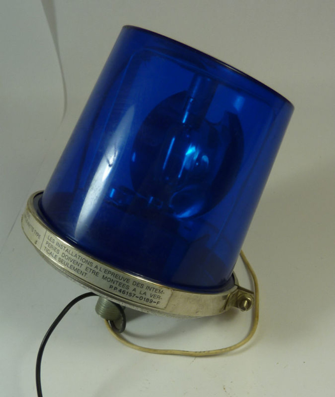 Edwards 52-B Blue Adaptabeacon Light 120V 60Hz USED