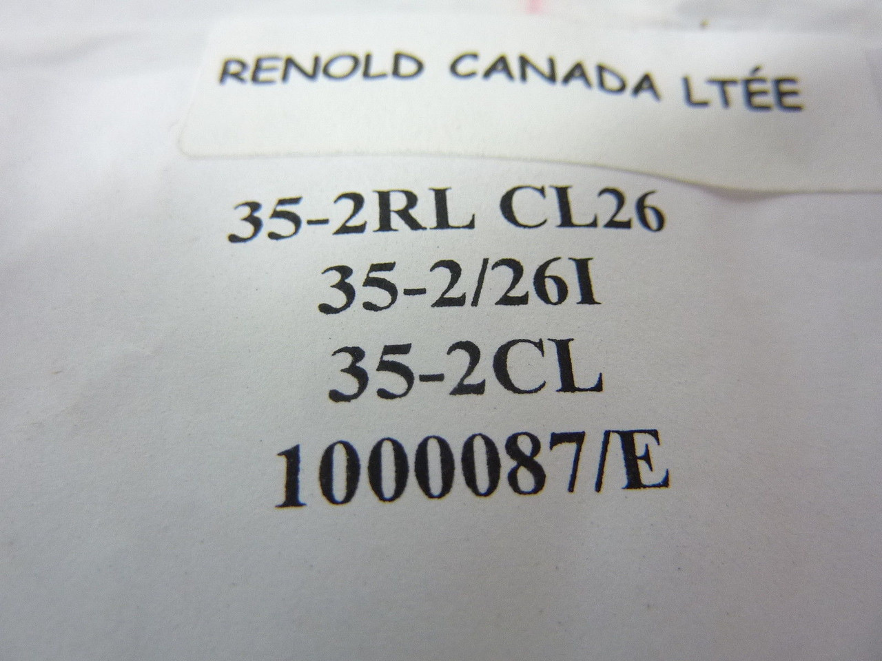 Renold 35-2CL Connecting Link ! NEW !