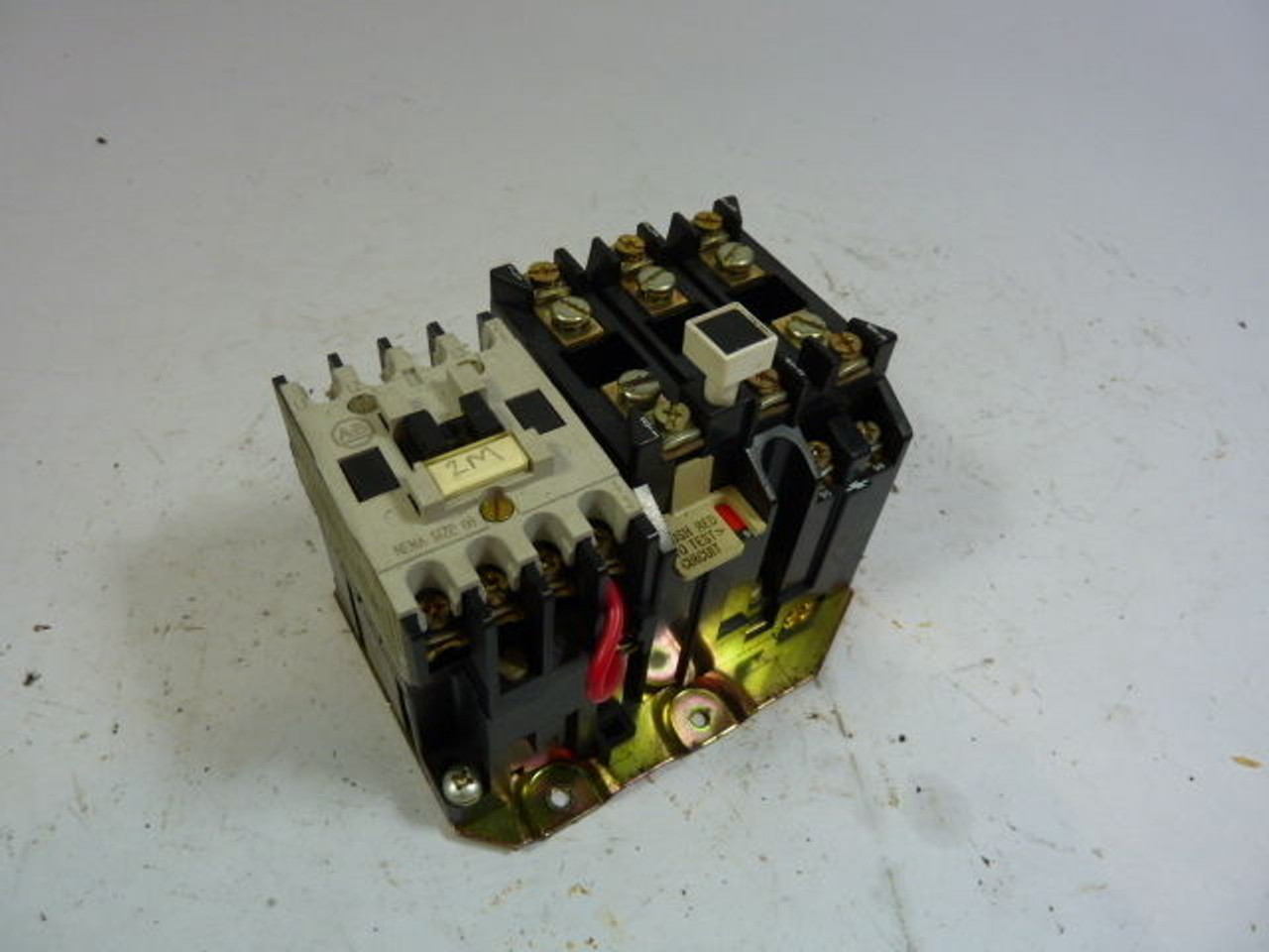 Allen-Bradley 509-TOD B Ser. Nema Full Voltage Non Reversing Starter USED
