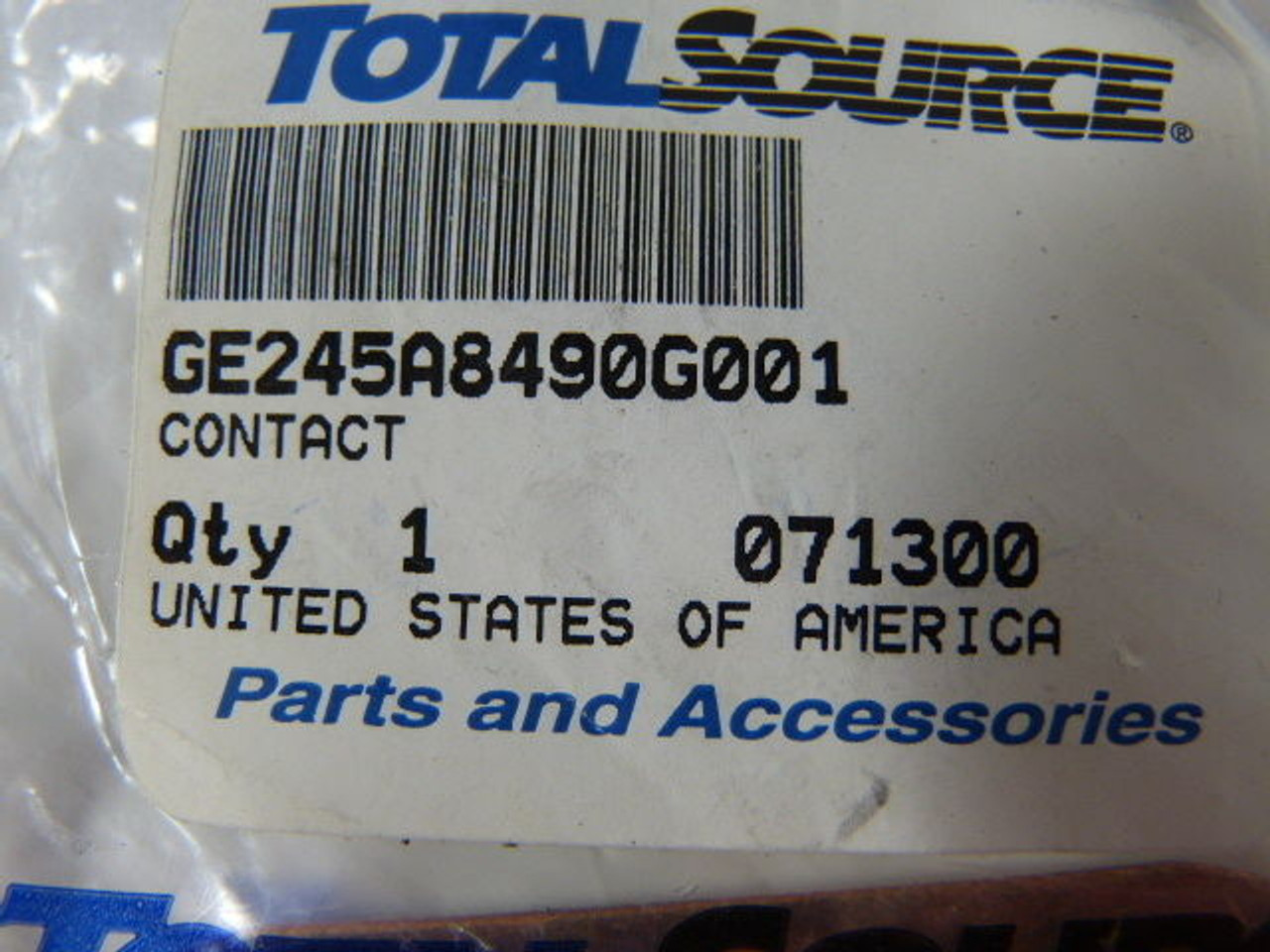 Total Source GE245A8490G001 Contact ! NEW !