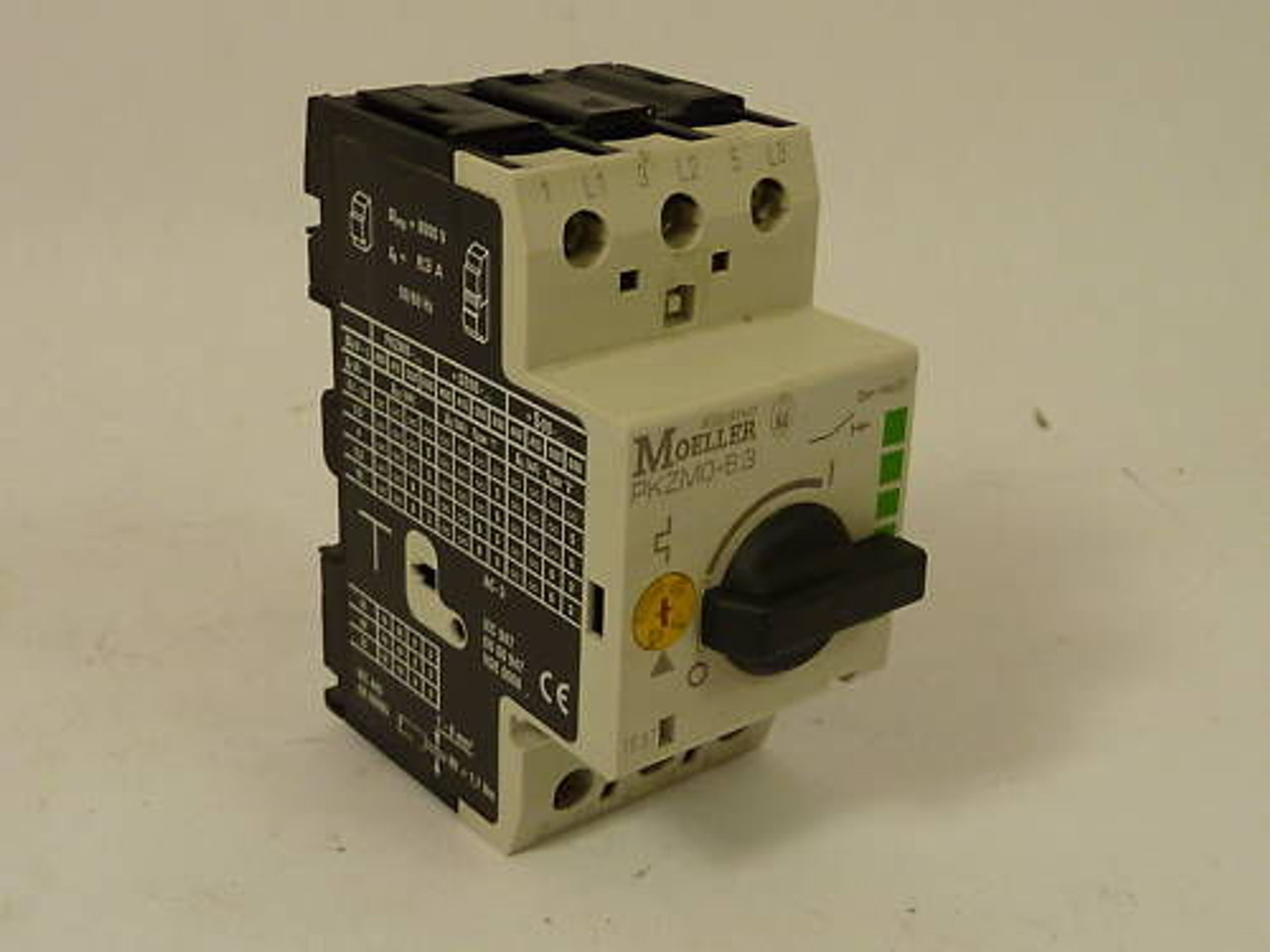 Moeller Motor Protector .63A Thermal PKZM0-6.3 USED