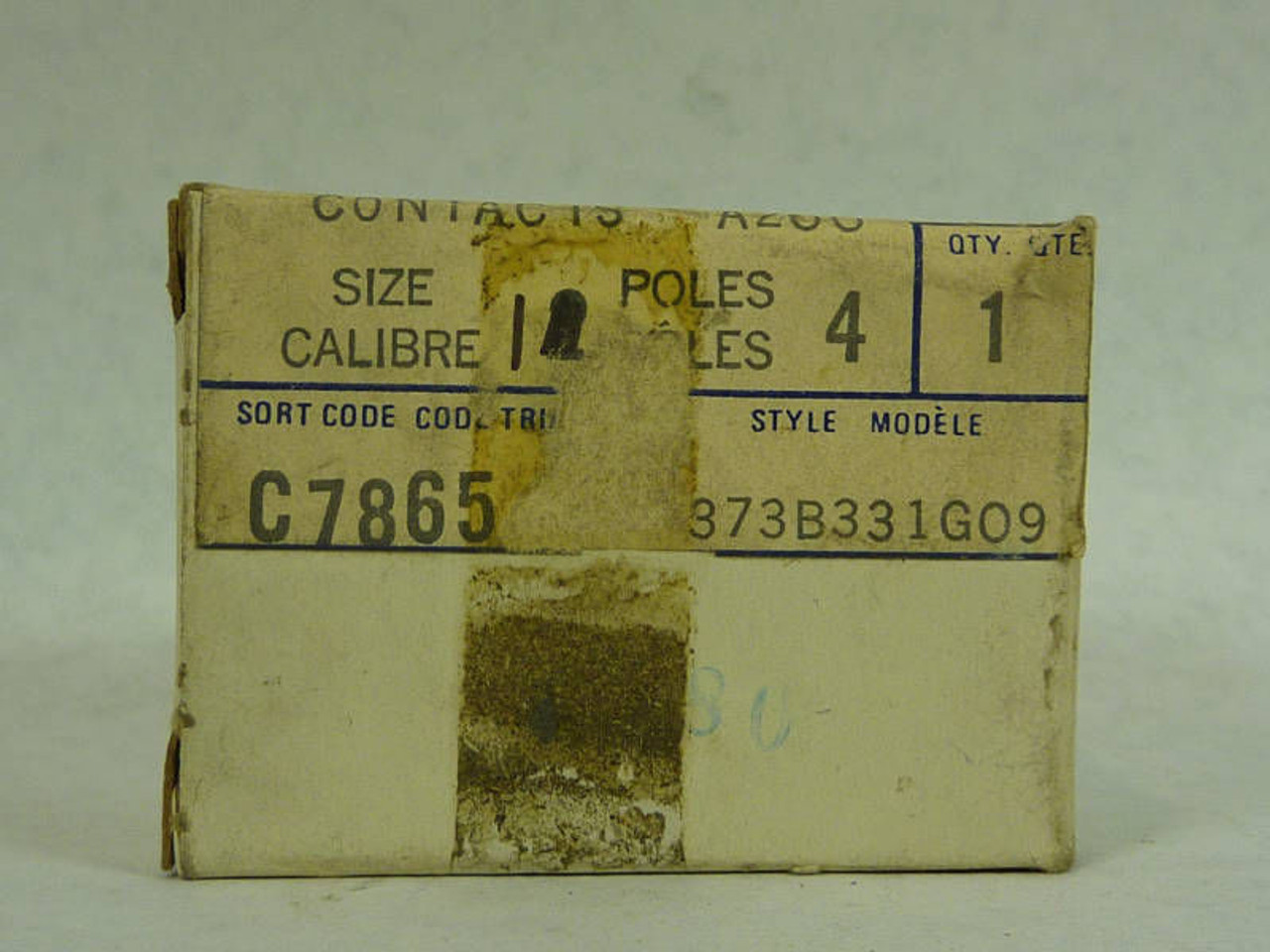 Westinghouse A200 Contact Kit 4Pole 373331G09 ! NEW !