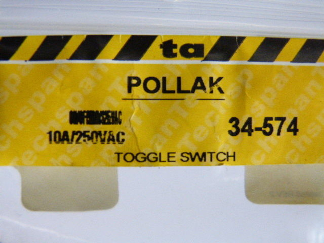 Pollack 34-574 Medium Duty Toggle Switch 20A @ 12VDC ! NEW !